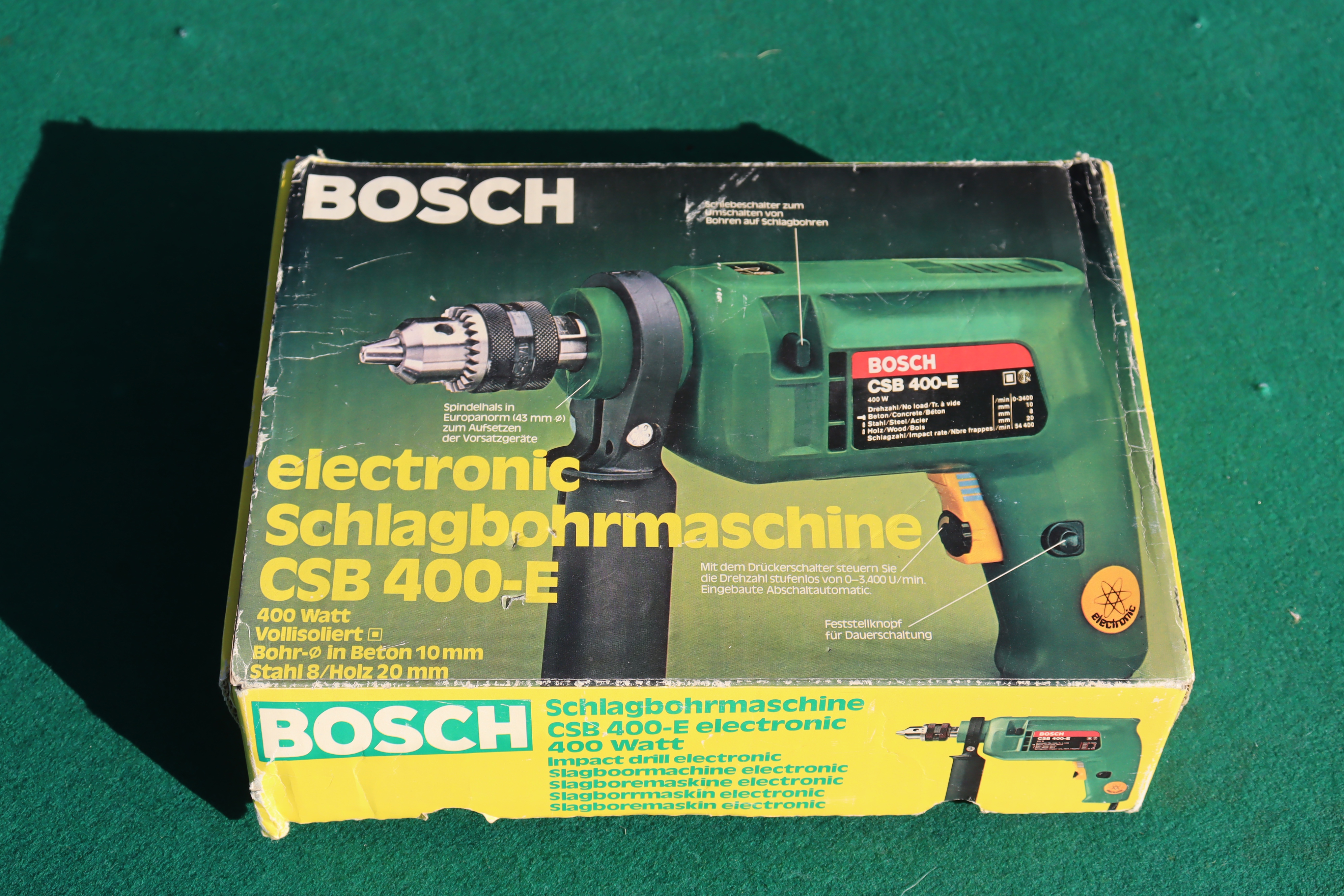 Bosch csb 2025 400 e drill