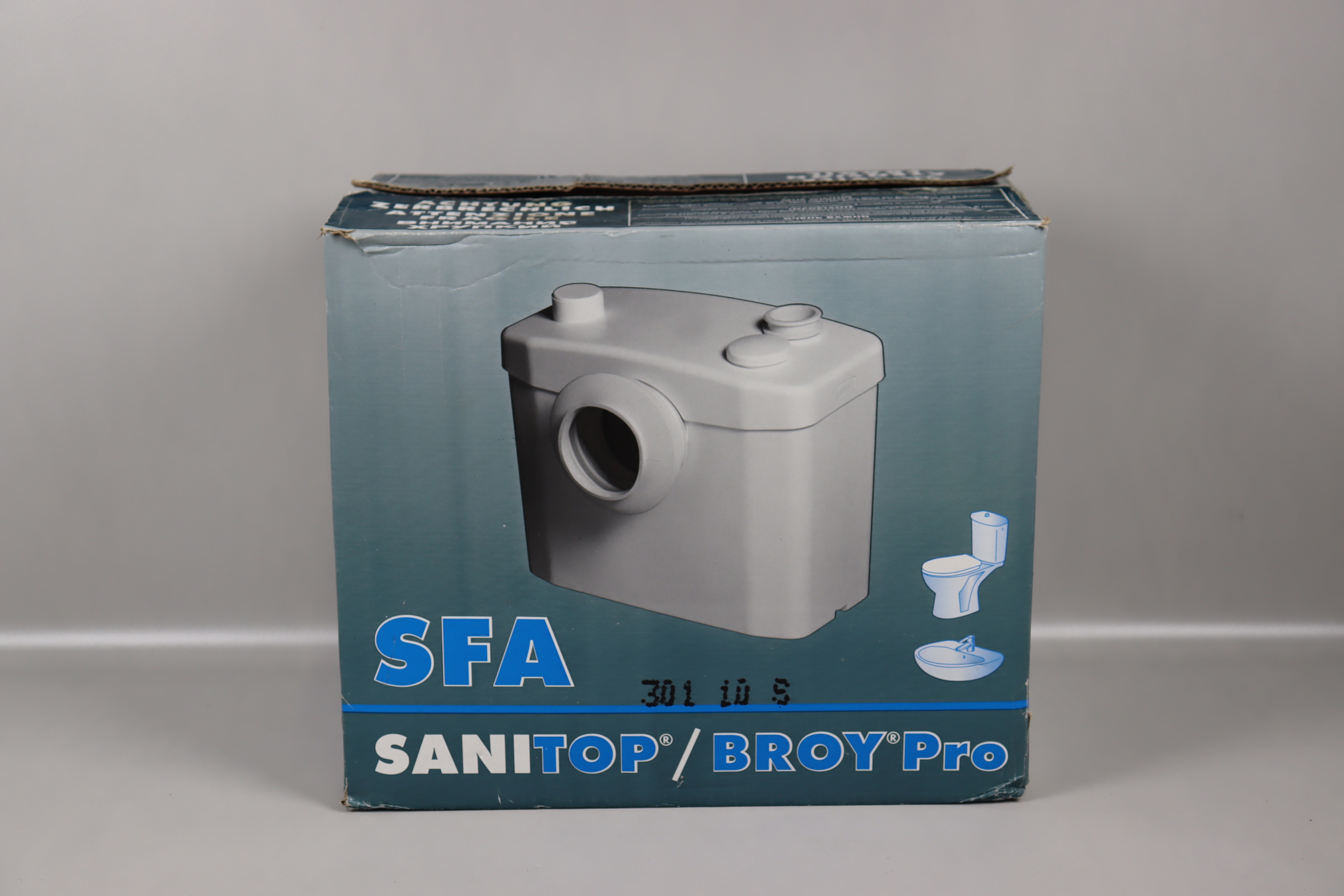 SFA Sanitop / Broy Pro, kvarn-/malpump for toalett, obe | Auktion