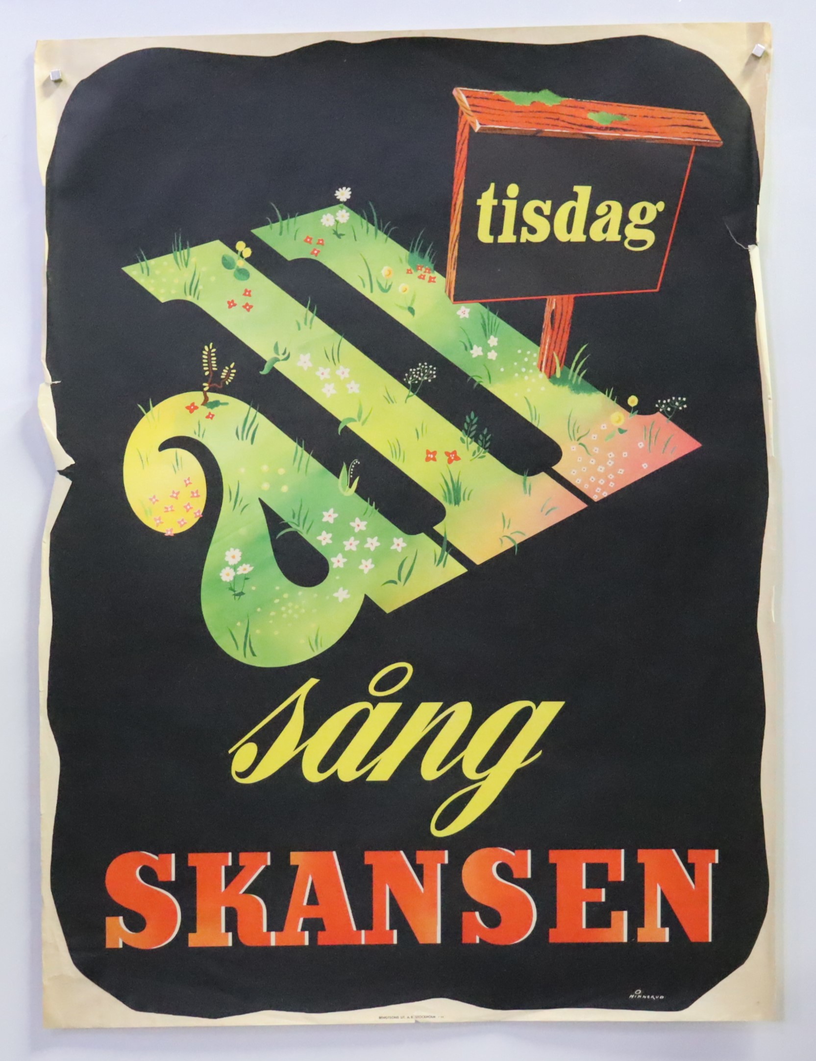 Planscher, Allsång på Skansen och Valb… | Auktion.se