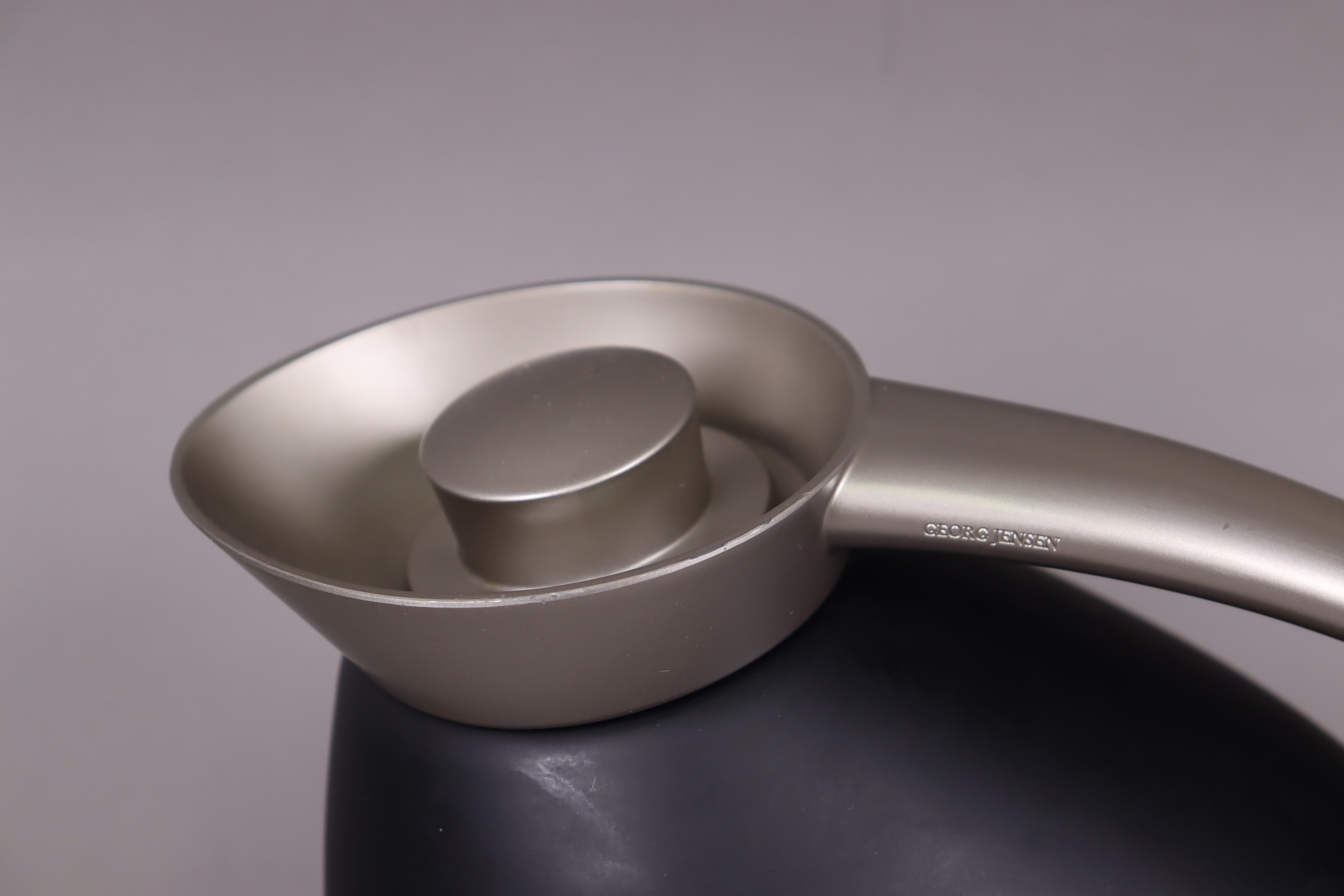 Pichet Thermos Vintage Georg Jensen – Modèle Quack Par Maria Berntsen – Danemark 1990